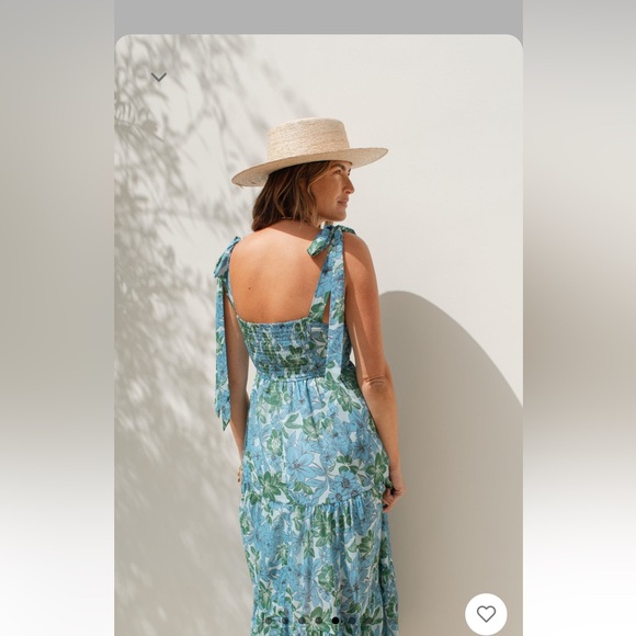 Carly Jean Los Angeles Atlas Midi/Maxi Dress Small NWOT - Picture 2 of 9